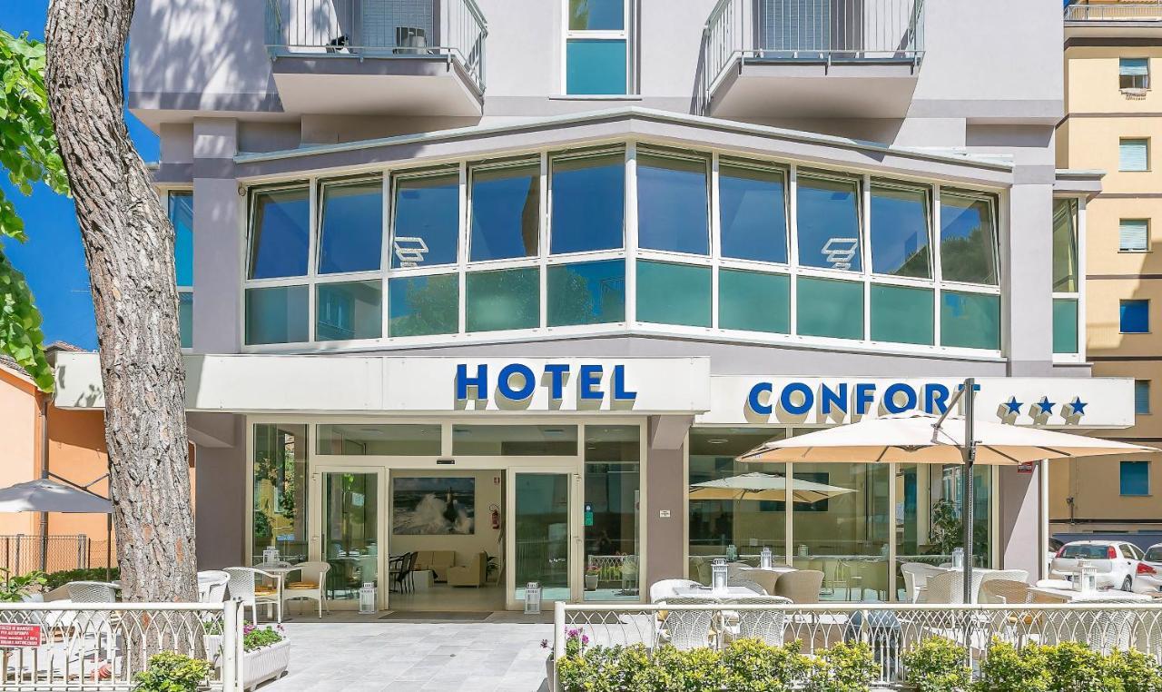 Hotel Confort Ріміні Екстер'єр фото